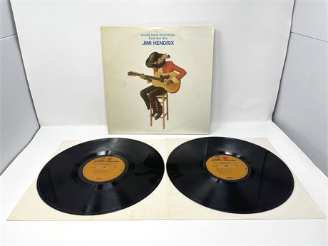 Jimi Hendrix "Sound Track Recordings From the Film"