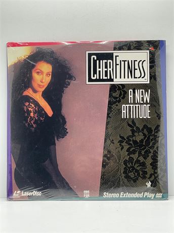 SEALED Cher Fitness A New Attitude Laser Disc