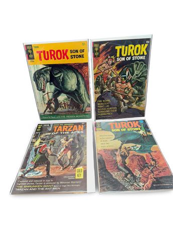 Turok and Tarzan Comics
