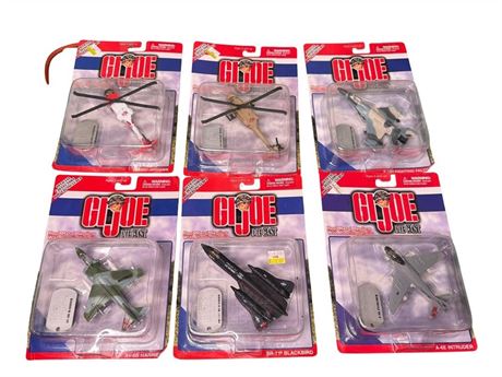 2002 G.I. Joe Maisto Diecast Planes