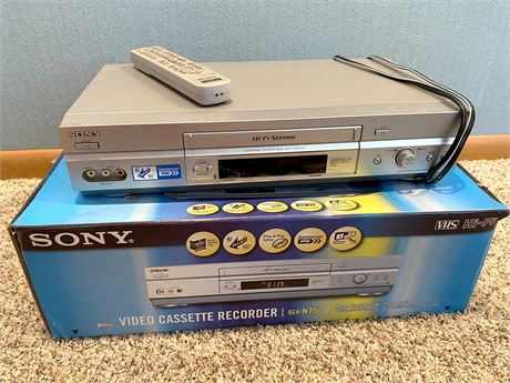 Sony SLV-N750 VCR