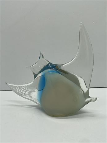 Fish Glass Paperweight