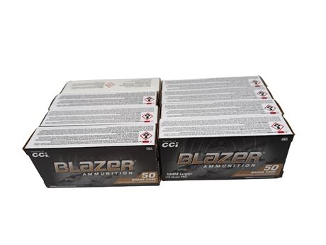9mm Luger and 380 Ammunition