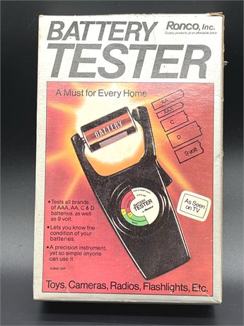Ronco Battery Tester