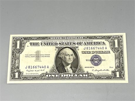 Silver $1 (1957)