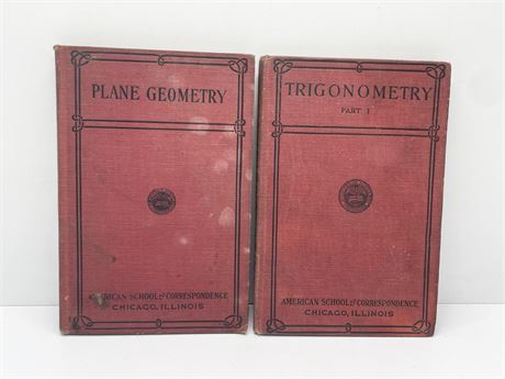 Antique Geometry Books