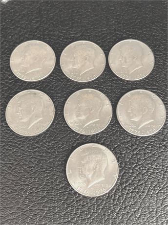 Bicentennial John F. Kennedy Half Dollars