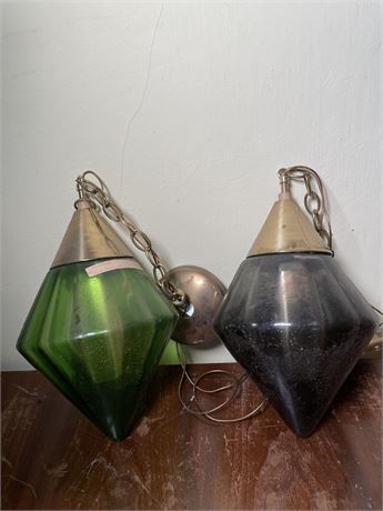 Virden & Sloan Glass Pendant Lights
