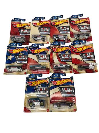 Hot Wheels Stars & Stripes American Muscle Cars