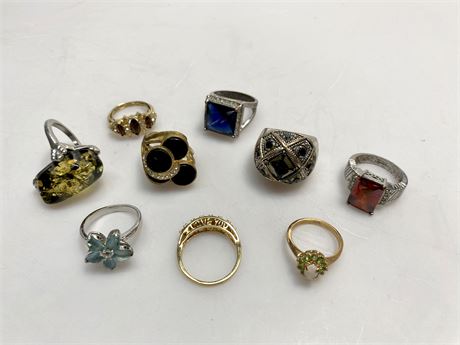 Assorted Vintage Rings