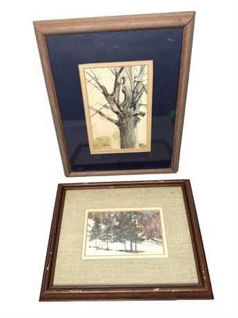 S. Whelan Original Watercolor Artwork