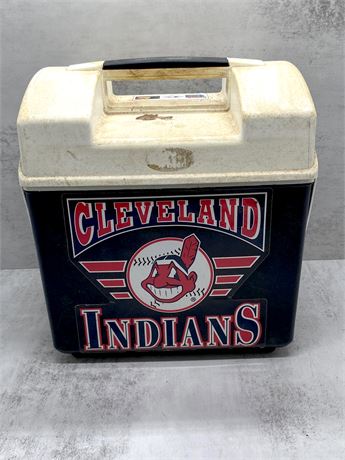 Vintage Cleveland Indians Cooler