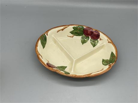 Franciscan Ware Apple Divided Plate