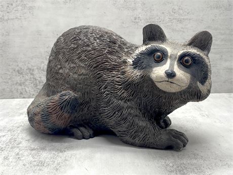 10" Raccoon Statue