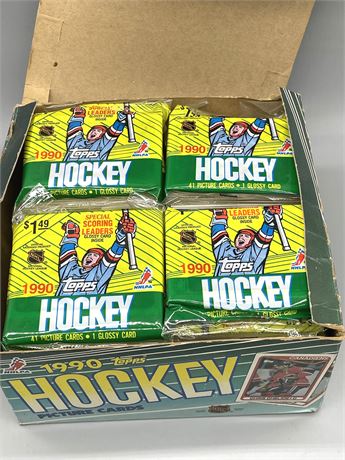 UNOPENED 1990 Topps Hockey Cards