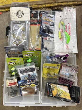 Fishing Sinkers and Lures Lot 10