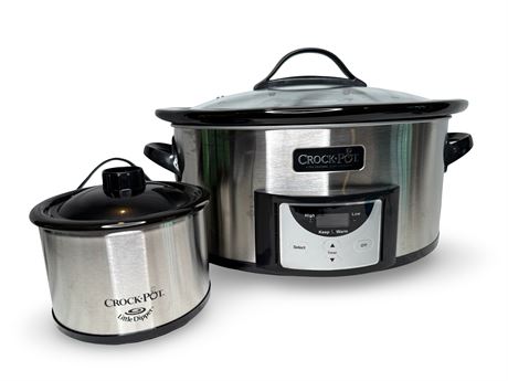 6 Quart Crock-Pot and Crock-Pot Little Dipper
