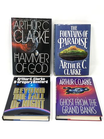 Arthur C. Clarke Books Lot 2
