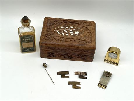 Full Carved and Inlaid Box