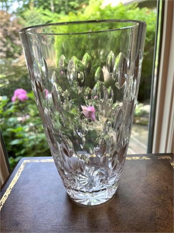 Crystal Cut Glass Flower Vase