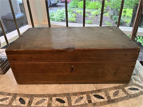 Small Handmade Wood Chest