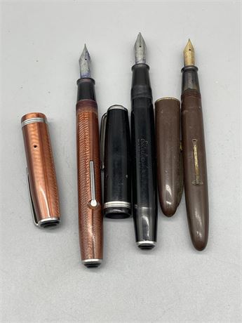 Three (3) Fountain Pens