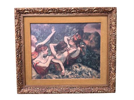 Midcentury Reofect Degas Reproduction Artwork