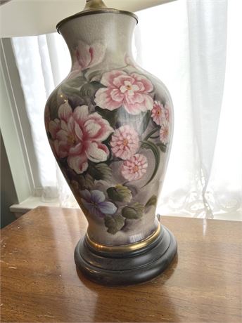 Hand Painted Ceramic Table Lamp