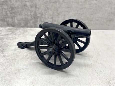 Cast Iron Decorative Cannon