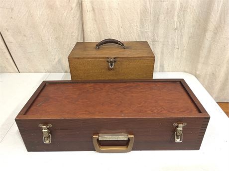 Antique Vintage Wood Boxes