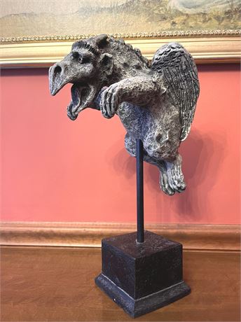 Stone Cast Gargoyle Statue