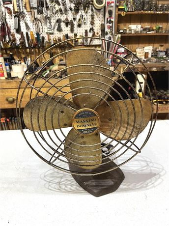 Manning Bowman Model 52 Metal Fan