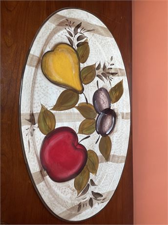 Hand Painted Serving Platter