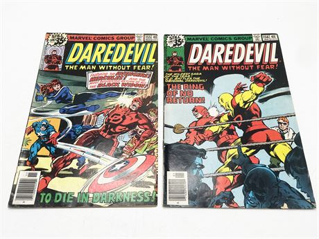 Daredevil Comics #155 #156
