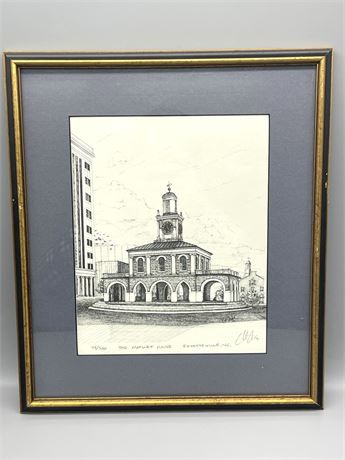 "The Market House" Limited Print