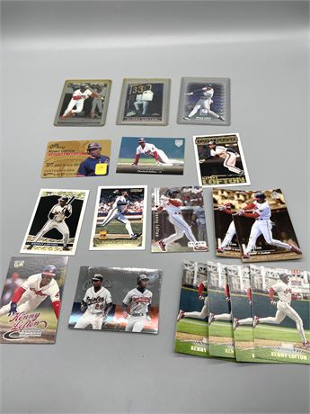Kenny Lofton Collection Lot 2