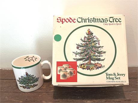 Spode Christmas Tree Mugs