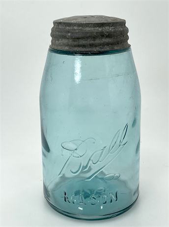 Ball Aqua Blue Mason Canning Jar