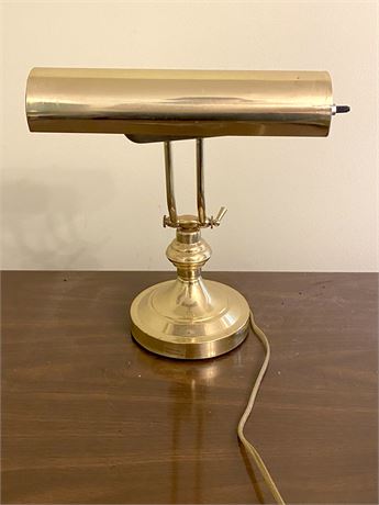 Brass Adjustable Desk Lamp