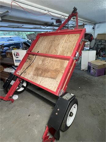Foldable Hitch Trailer