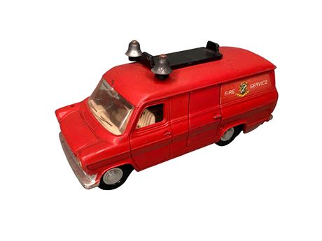 Vintage Dinky Toys Ford Transit Fire Service Van