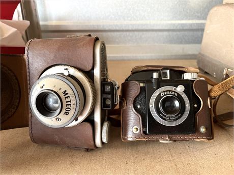 Meteor and Beacon Vintage Cameras