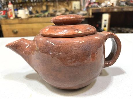 Terra Cotta Teapot