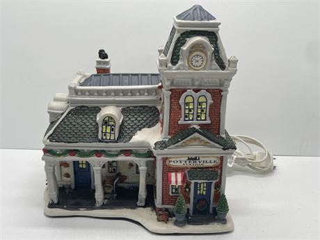 Christmas Village Potterville Station