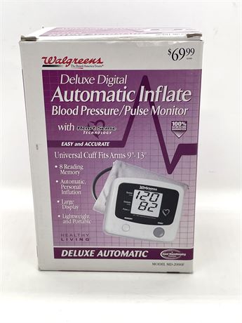 Walgreens Blood Pressure / Pulse Monitor