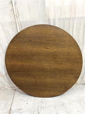 Round Oak Table