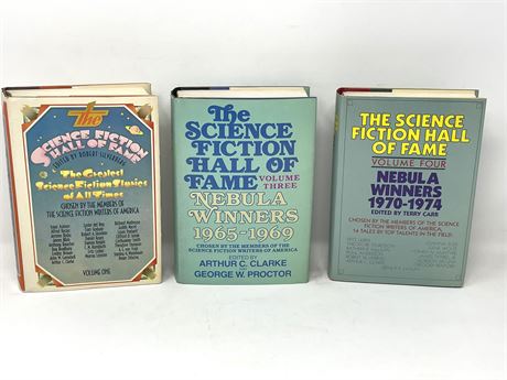 "The Science Fiction Hall of Fame" Books Lot 1