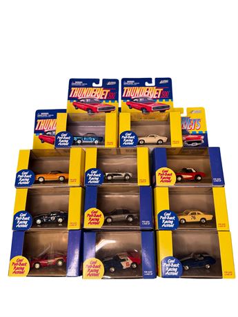 Johnny Lightning Thunder Jet 500 HO Scale Diecast Cars