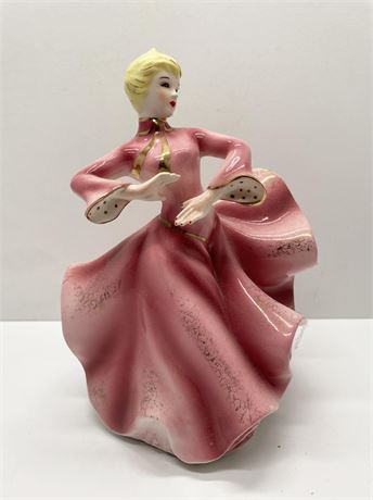 Dancing Lady Figure Vase