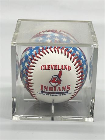 Cleveland Indians Collectible Baseball